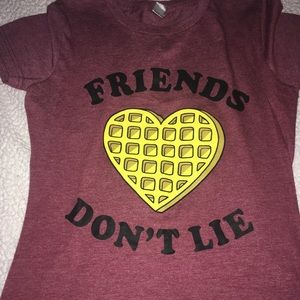 Stranger Things “Friends Dont Lie” T-Shirt (small)